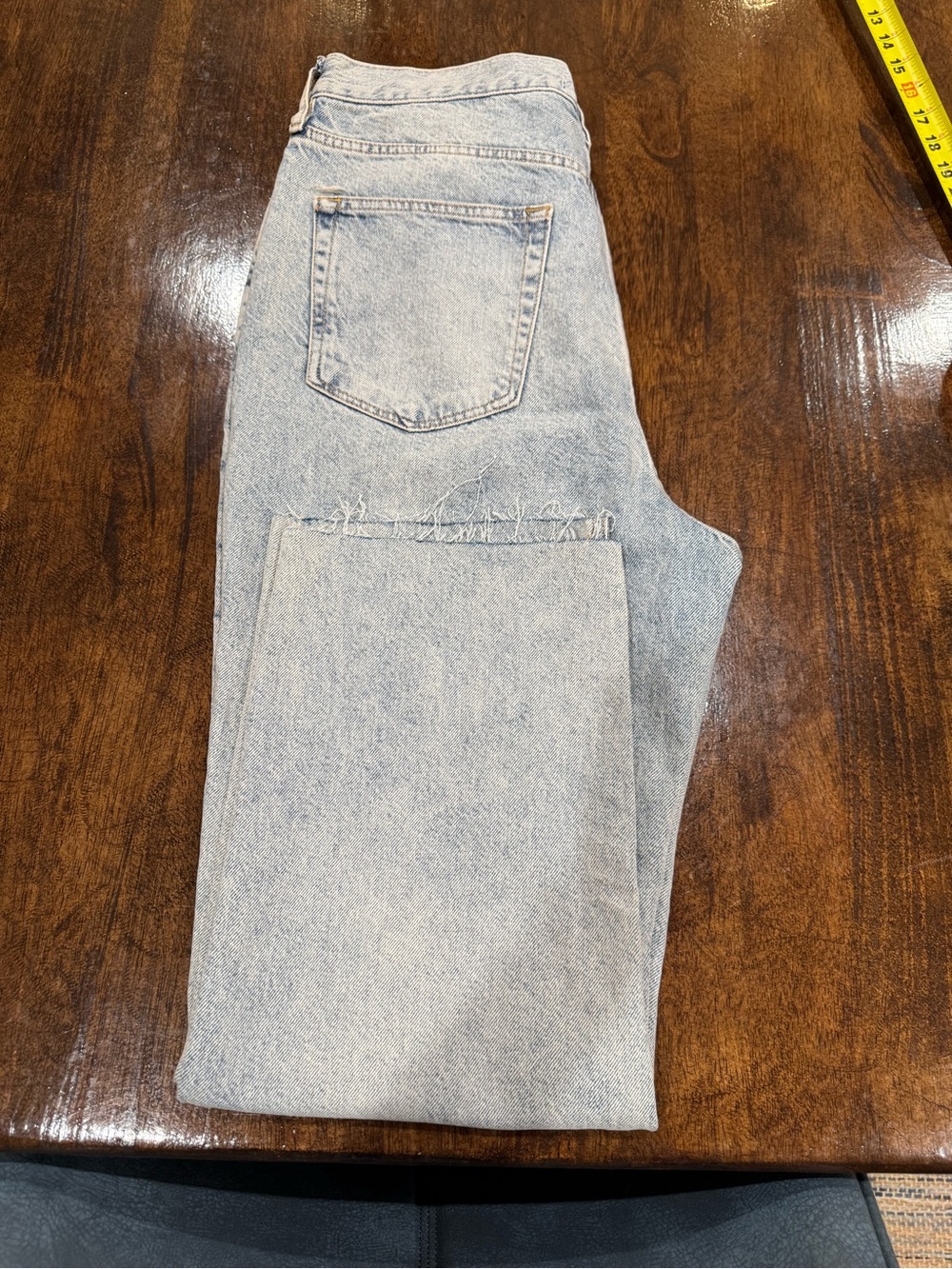 We The Free Light Blue Straight Jeans. New without tags